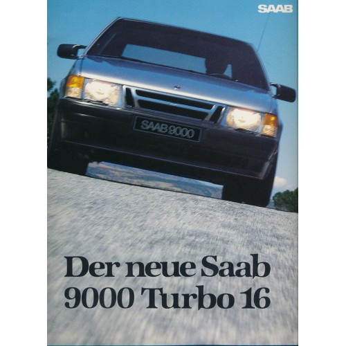 1985   Saab 9000 Turbo 16  (German)