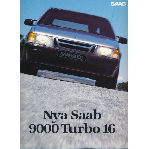 1985   Saab 9000 Turbo 16  (Swedish)